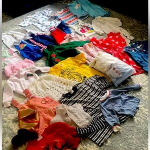 Mix Vintage lot children clothing various sizes